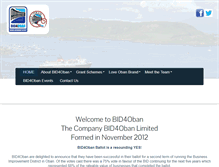 Tablet Screenshot of bid4oban.co.uk